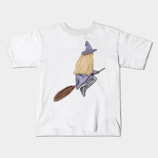 Broom Witch Kids T-Shirt